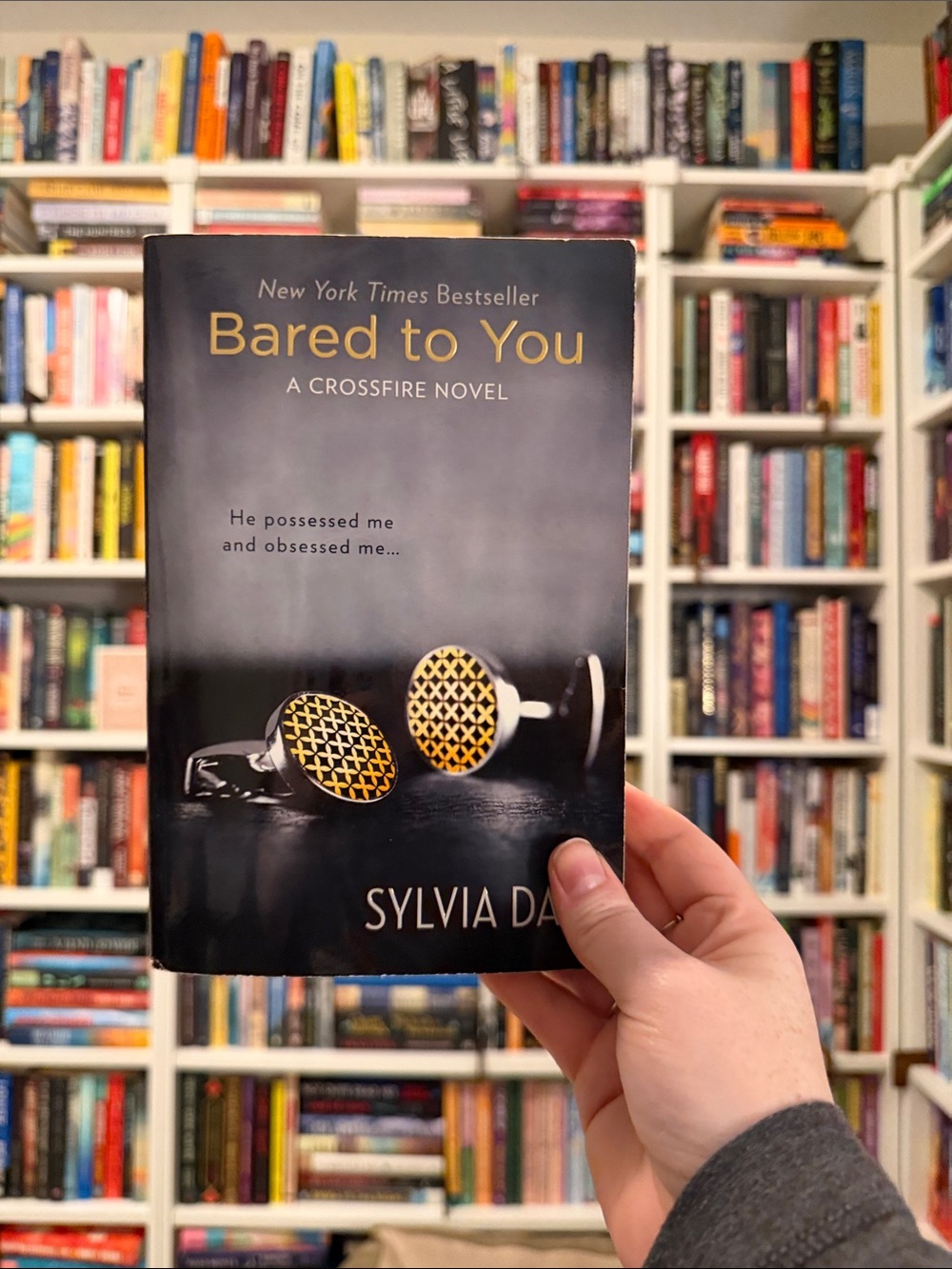 Bared to You by Sylvia Day - Black and Gold Paperback